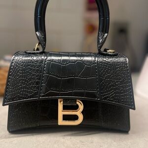Black Balenciaga bag